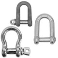 Load rated shackles