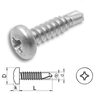 self drilling pan head screws