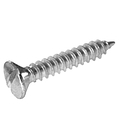 Slotted raised Countersunk tapping screw DIN7973