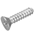 Phillips Countersunk tapscrew dog point DIN7982 FH