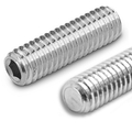 hex.socket set screws flat point DIN 913