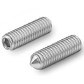 hex.socket set screws cone point DIN 914