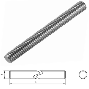 Threaded rod DIN975