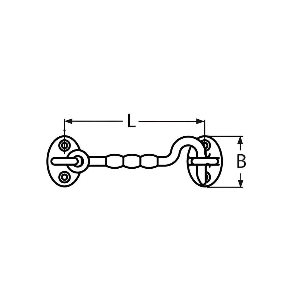 Cabin hook - 316 Stainless steel