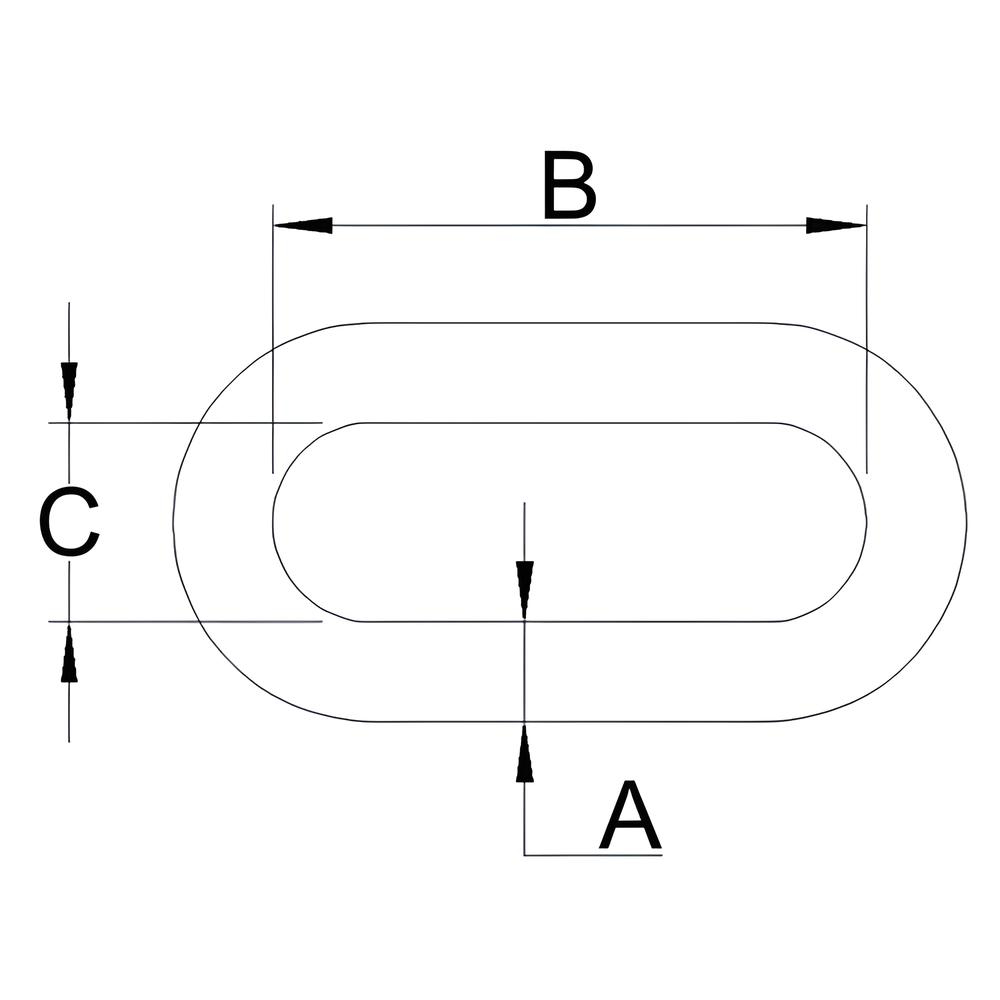 Long Link Chain - 304 Stainless steel