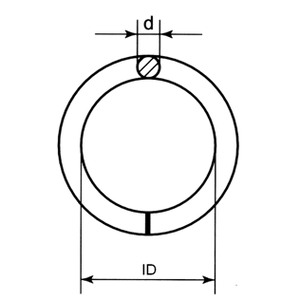 Welded Round Ring - 316 Stainless steel