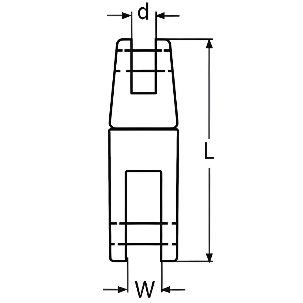 Swivel Anchor Connector - 316 Stainless steel