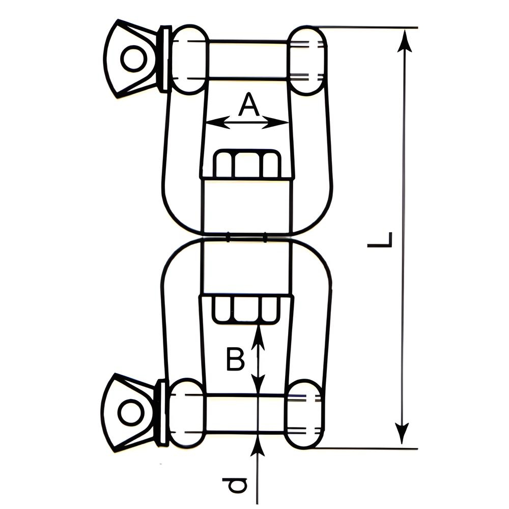 Jaw and Jaw Swivel - 316 Stainless steel