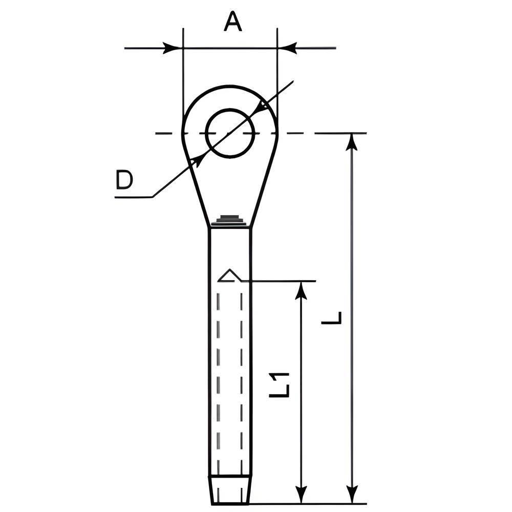 Eye Terminal - 316 Stainless steel