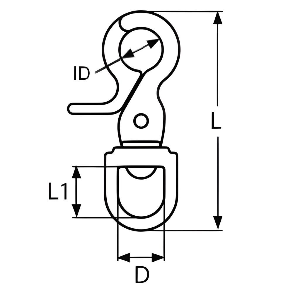 Trigger snap hook - 316 Stainless steel