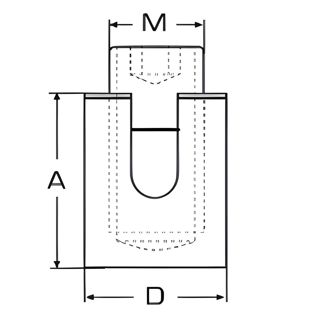 Wire Rope Cross Clamp - 316 Stainless steel