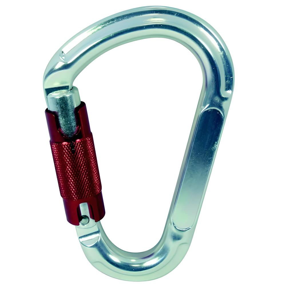 1/4 turn single point spring hook - Aluminium