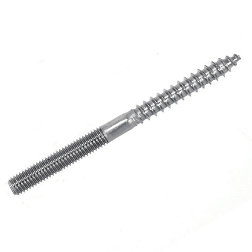 Dual Thread Dowel Screw - 316 Stainless steel