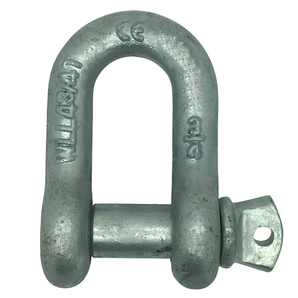 Alloy Steel Dee Shackle - Fed Spec RR-C-271  - Galvanised