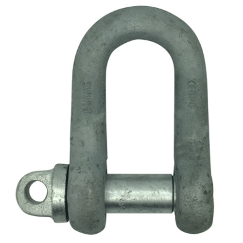 Large Dee Shackle to B.S.3032 - Galvanised