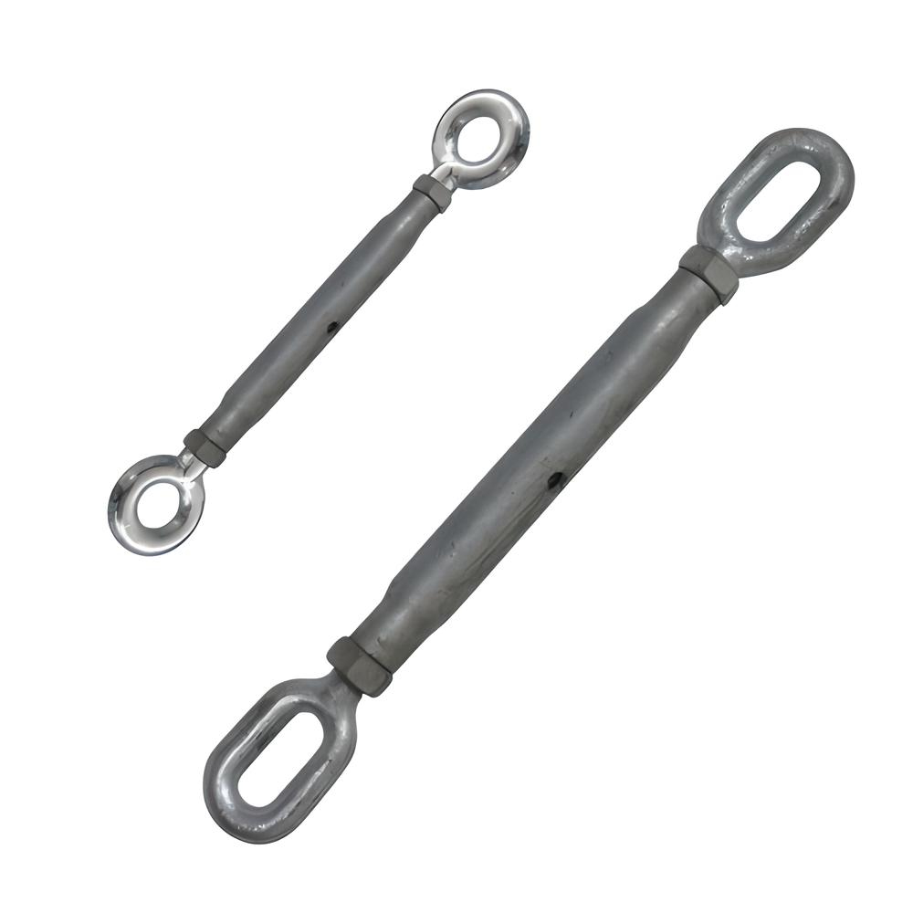 Rigging screw Eye to Eye - closed body turnbuckle - bzp