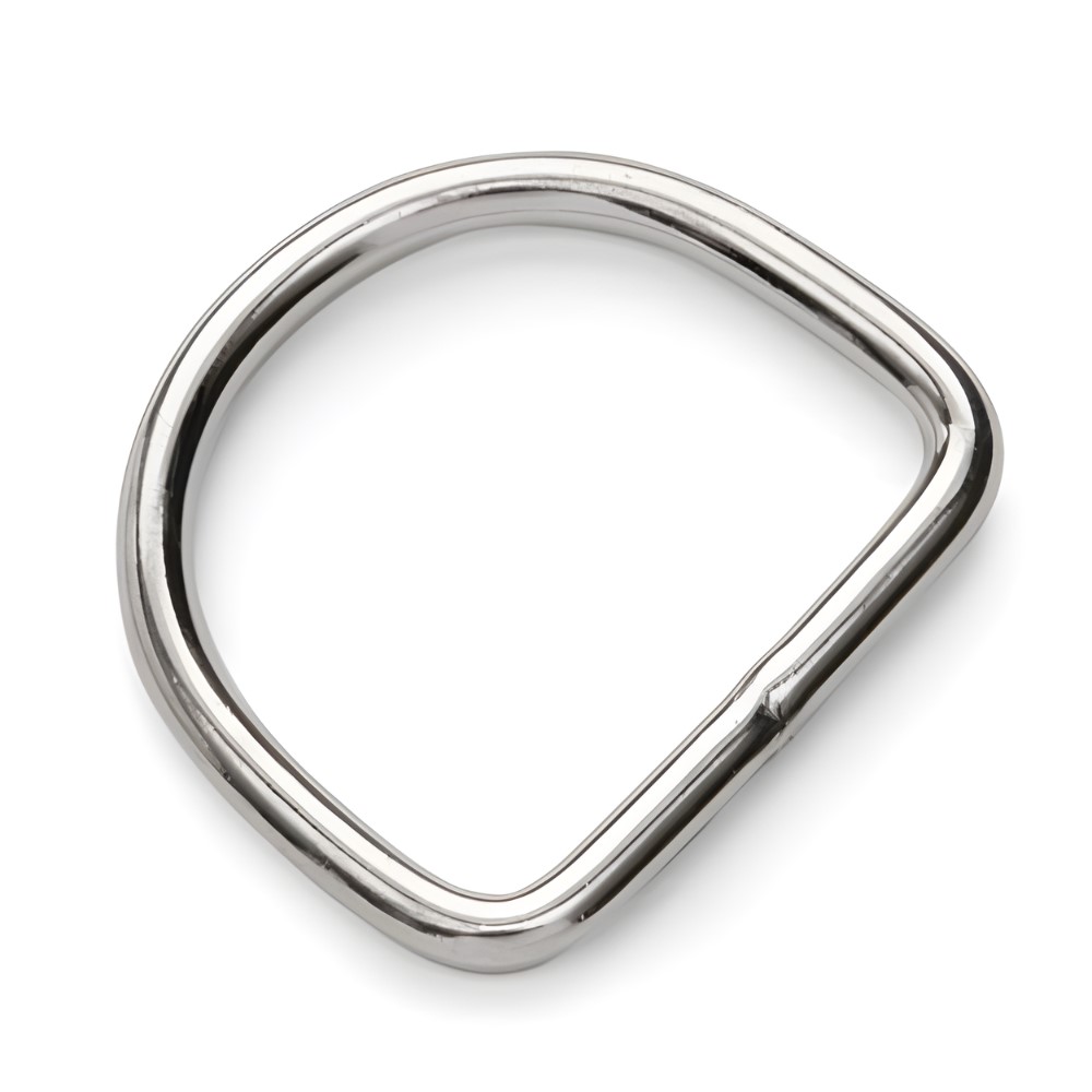 Welded D Ring - 316 Stainless steel