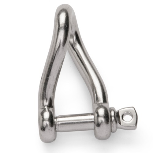 Twisted Shackle - Forged - 316 Stainless steel