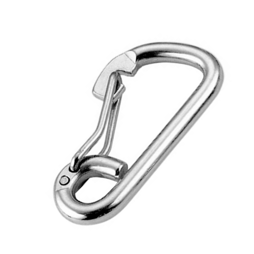 Spring hook with bow - 316 Stainless steel