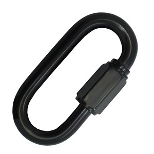 Black Coated Quick link - BZP steel