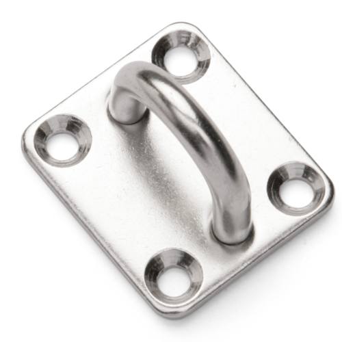 Square Eye Plate - 316 Stainless Steel