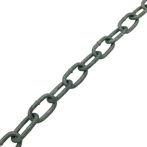 Straight Link Chain - Galvanised