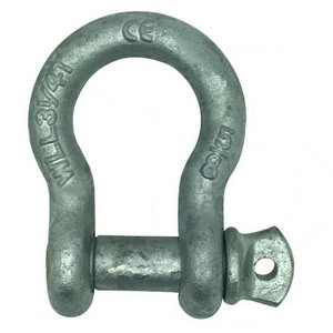 Bow Shackle - Fed Spec RR-C-271 - Galvanised