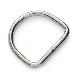 Welded D Ring - 316 Stainless steel