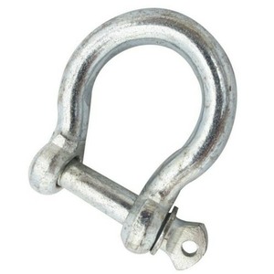 Zinc plated Bow shackle - BZP steel