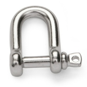 Dee Shackle - Forged - 316 Stainless steel