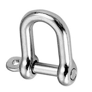 Dee Shackle - Captive Pin - Forged - 316 Stainless steel