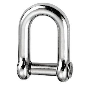 Dee Shackle - Countersunk Socket Pin - Forged - 316 Stainless steel