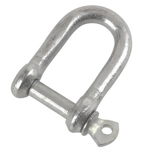 Zinc plated Dee shackle - BZP steel