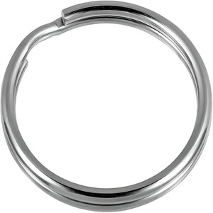 Worth Company #3 Fine Stainless Steel Split Rings – 30# Test, 100 Pack, Made In USA (#94553)