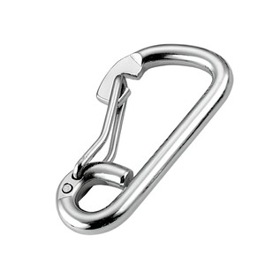 Spring hook with bow - 316 Stainless steel