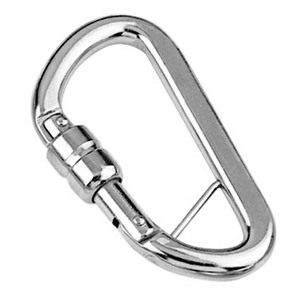 Spring hook with self locking sleeve and bar - 316 Stainless steel