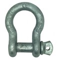 Galvanised Alloy Steel  Bow Shackle - Fed Spec RR-C-271