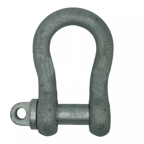 Galvanised B.S.3032 Large Bow Shackle
