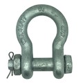 Galvanised Alloy Steel Bow Shackle With Safety Pin - Fed Spec RR-C-271