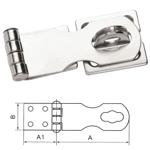 Lock Plate for Door stainless steel steelgear