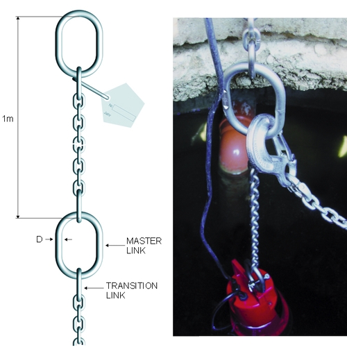 Pump lifting Chain Steel Chain Steelgear