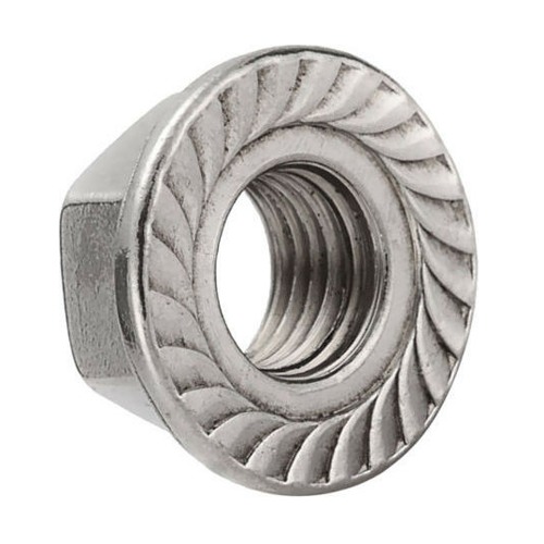 Solar Serrated Flanged Nut