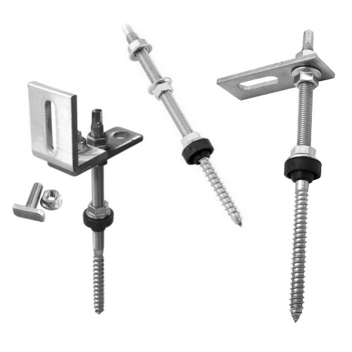 Hanger Bolt KlickTop For Corrugated Roofs - Aluminium