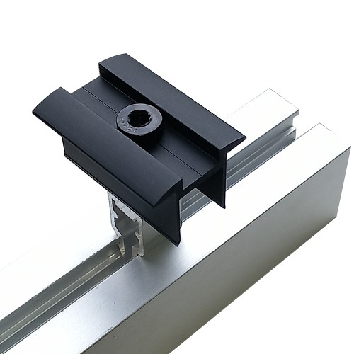 Steelgear clip-in Mid clamp 30-40mm depth panels-black screw