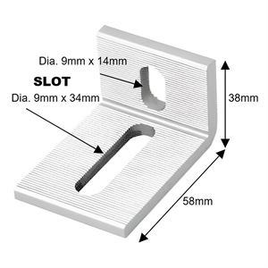 Aluminium L bracket